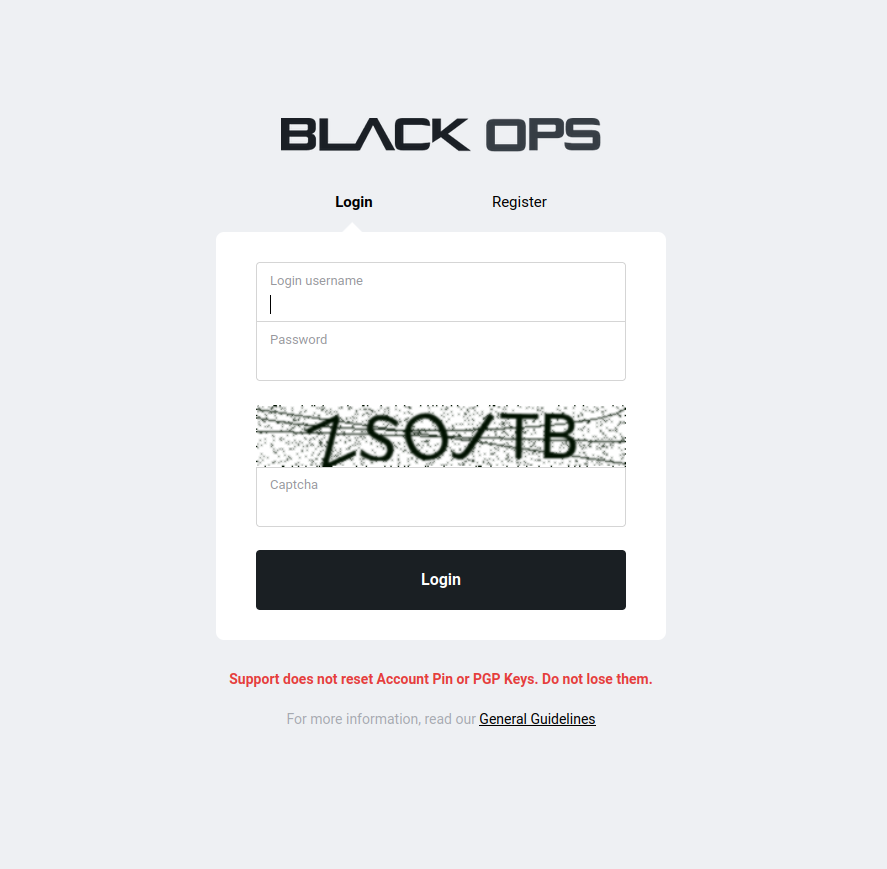 Login